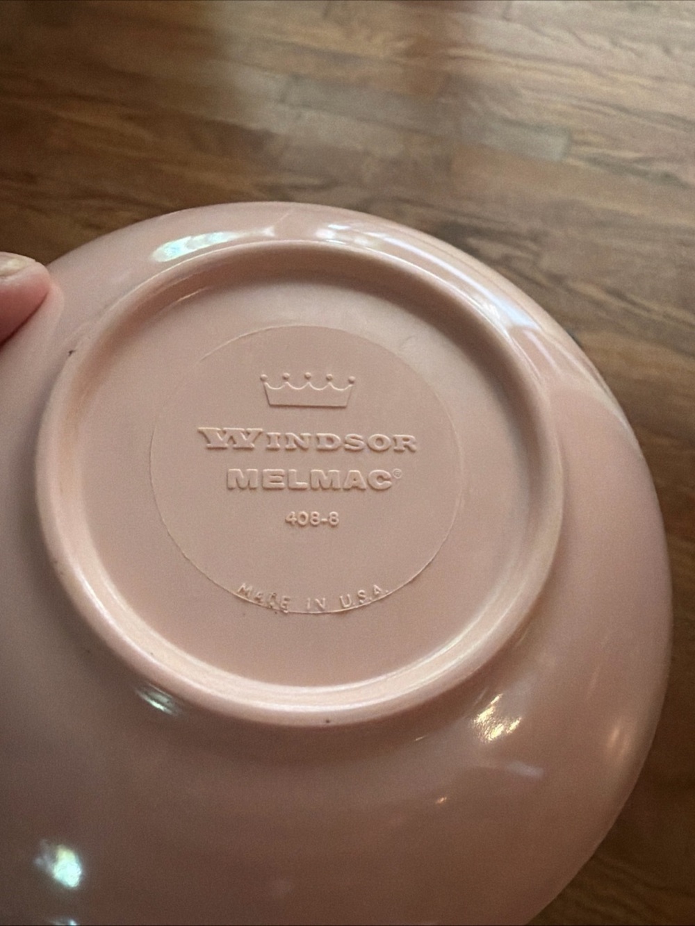 Windsor Melmac Vintage Pink Bowl set of 4